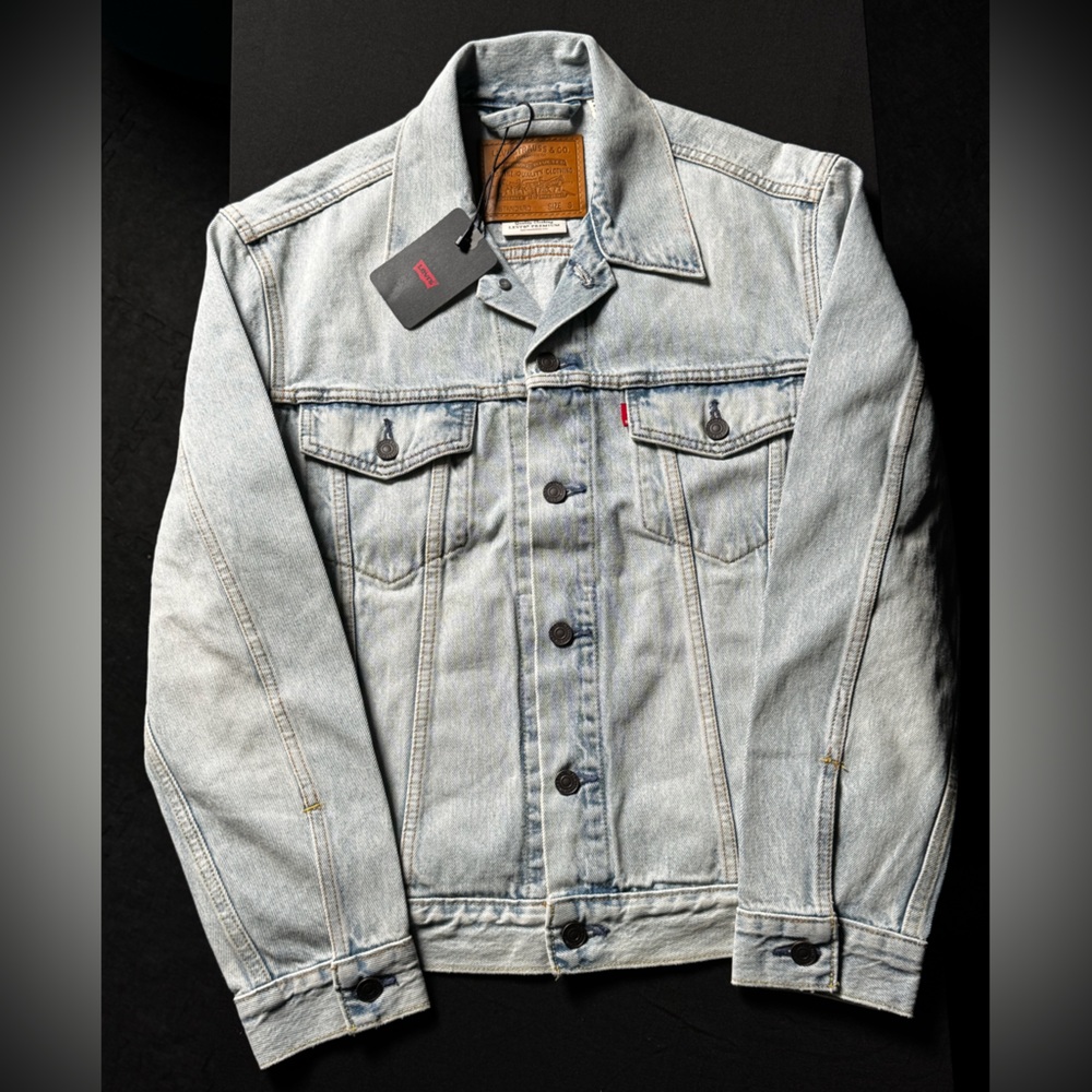 Levi's Premium Faded Blue Denim Jacket